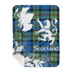 Sherpa Blanket - Tartan Blanket Thistle and Lion Scottish Clan MacLeod Of Harris Ancient Plaid Blanket, plaid sherpa blanket queen,purple sherpa blanket,queen sherpa blanket,queen size sherpa blanket,red sherpa blanket,scottish tartan blankets,sherpa blanket,sherpa christmas blanket