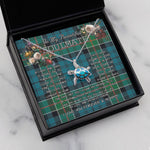 Sea Turtle Necklace To My Beautiful Soulmate Necklace In Your Eyes I Have Found My Home Clan Kirkpatrick Tartan Blue Turtle Necklace