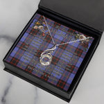 To My Beautiful Soulmate Necklace In Your Eyes I Have Found My Home Clan Rutherford Tartan Rising Phoenix Necklace
