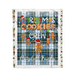 Personalized Gift Tartan Plaid Blanket Clan Campbell Dress Ancient With Christmas Cookie Baking Crew Christmas Gift Blanket, Plaid Blanket, Christmas Fleece Blanket, Christmas Blanket, Tartan Blanket, Scottish Blanket, Scotland Blanket, Family Name Blanket, Custom Blanket, Personalized Blanket