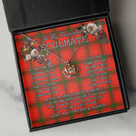 To My Beautiful Soulmate Necklace In Your Eyes I Have Found My Home Clan Darroch Tartan Crown Pendant Necklace