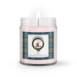 Soy Wax Candle - Buffalo Plaid Candle Clan Crest Badge Colquhoun Ancient Tartan Plaid Soy Wax Candle, oil candle, candle handmade, wax candle, soy wax, nature wax, natural soy wax, natural soy candles, natural candle