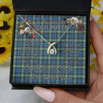 To My Beautiful Soulmate Necklace In Your Eyes I Have Found My Home Clan Lamont Ancient Tartan Wishbone Dancing Necklace
