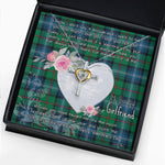 Gift For My Beautiful Girlfriend Necklace Valentine Necklace Clan Urquhart Ancient Tartan Cross Dancing Necklace Scottish Tartan Jewelry