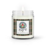 Soy Wax Candle - Buffalo Plaid Candle Clan Badge Buchanan Hunting Tartan Plaid Soy Wax Candle, oil candle, candle handmade, wax candle, soy wax, nature wax, natural soy wax, natural soy candles, natural candle