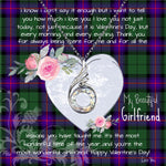Rising Phoenix Necklace - Valentine Necklace Clan Armstrong Modern Tartan Gift for Girlfriend, Gift for My Wife Rising Phoenix Necklace
