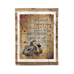 Scotstee Shop - Fleece Blanket - Customized Gift For Family Letter To My Husband Present Fleece Blanket