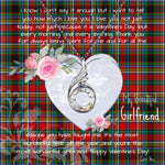 Rising Phoenix Necklace - Valentine Necklace Clan Anderson Of Arbrake Tartan Gift for Girlfriend, Gift for My Wife Rising Phoenix Necklace