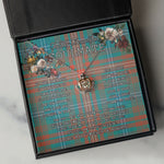 To My Beautiful Soulmate Necklace In Your Eyes I Have Found My Home Clan Wilson Ancient Tartan Crown Pendant Necklace