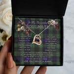To My Beautiful Soulmate Necklace In Your Eyes I Have Found My Home Clan Monteith Modern Tartan Forever Love Necklace