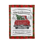 Tartan Blanket Vintage Red Truck with Christmas Tree Family Scottish Clan Dewar plaid blanket, red plaid blanket, buffalo plaid blanket, green plaid blanket, plaid fleece blanket, blue plaid blanket, red tartan blanket, tartan plaid blanket, black and white plaid blanket, , christmas plaid blanket, orange plaid blanket, tartan plaid throw blanket, pink plaid blanket, brown plaid blanket, buffalo check blanket