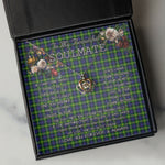To My Beautiful Soulmate Necklace In Your Eyes I Have Found My Home Clan Gordon Modern Tartan Crown Pendant Necklace