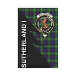 Scotstee Shop Sutherland I Tartan Garden Flag - Flash Style