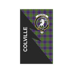 Scotstee Shop Colville Tartan Garden Flag - Flash Style