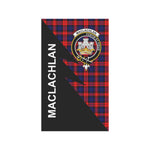 Scotstee Shop MacLachlan  Tartan Garden Flag - Flash Style