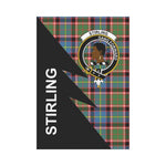 Scotstee Shop Stirling (of Keir) Tartan Garden Flag - Flash Style