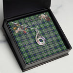To My Beautiful Soulmate Necklace In Your Eyes I Have Found My Home Clan Blackadder Tartan Rising Phoenix Necklace