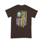 Scotstee Shop - USS McCampbell DDG-85 American Flag 4th Of July Shirt