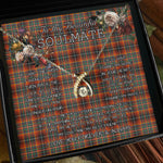 To My Beautiful Soulmate Necklace In Your Eyes I Have Found My Home Clan Innes Ancient Tartan Wishbone Dancing Necklace