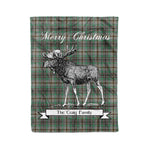 Tartan Blanket With Moose Clan Craig Plaid Blanket Tartan Plaid Fleece Blanket, Christmas Blanket, tartan blanket, plaid blanket, red plaid blanket, buffalo plaid blanket, green plaid blanket, plaid fleece blanket, blue plaid blanket, red tartan blanket, tartan plaid blanket, black and white plaid blanket, christmas plaid blanket, orange plaid blanket, tartan plaid throw blanket, pink plaid blanket, brown plaid blanket, buffalo check blanket