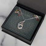 To My Beautiful Soulmate Necklace In Your Eyes I Have Found My Home Clan Melville Tartan Rising Phoenix Necklace