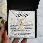 To My Mom Necklace Greatest Mom Mother's Day Gift Necklace Forever Love Necklace