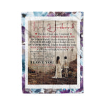 Scotstee Shop - Personalized Gift Letter For Him Cool To My Husband Gift Fleece Blanket
