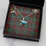 Sea Turtle Necklace To My Beautiful Soulmate Necklace In Your Eyes I Have Found My Home Clan MacDiarmid Tartan Blue Turtle Necklace