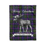 Tartan Blanket With Moose Clan MacCallum of Berwick Plaid Blanket Tartan Plaid Fleece Blanket, Christmas Blanket, tartan blanket, plaid blanket, red plaid blanket, buffalo plaid blanket, green plaid blanket, plaid fleece blanket, blue plaid blanket, red tartan blanket, tartan plaid blanket, black and white plaid blanket, christmas plaid blanket, orange plaid blanket, tartan plaid throw blanket, pink plaid blanket, brown plaid blanket, buffalo check blanket