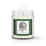 Soy Wax Candle - Buffalo Plaid Candle Clan Badge Beveridge Tartan Plaid Soy Wax Candle, oil candle, candle handmade, wax candle, soy wax, nature wax, natural soy wax, natural soy candles, natural candle