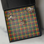 To My Beautiful Soulmate Necklace In Your Eyes I Have Found My Home Clan Buchanan Tartan Crown Pendant Necklace