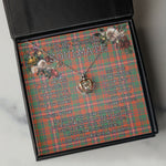 To My Beautiful Soulmate Necklace In Your Eyes I Have Found My Home Clan MacKinnon Ancient Tartan Crown Pendant Necklace