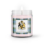 Soy Wax Candle - Buffalo Plaid Candle Campbell Dress Family Crest Tartan Plaid Soy Wax Candle, oil candle, candle handmade, wax candle, soy wax, nature wax, natural soy wax, natural soy candles, natural candle