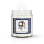Soy Wax Candle - Buffalo Plaid Candle Clan Badge Baird Tartan Plaid Soy Wax Candle, oil candle, candle handmade, wax candle, soy wax, nature wax, natural soy wax, natural soy candles, natural candle
