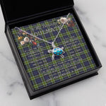 Sea Turtle Necklace To My Beautiful Soulmate Necklace In Your Eyes I Have Found My Home Clan Colquhoun Modern Tartan Blue Turtle Necklace