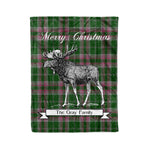 Tartan Blanket With Moose Clan Gray Plaid Blanket Tartan Plaid Fleece Blanket, Christmas Blanket, tartan blanket, plaid blanket, red plaid blanket, buffalo plaid blanket, green plaid blanket, plaid fleece blanket, blue plaid blanket, red tartan blanket, tartan plaid blanket, black and white plaid blanket, christmas plaid blanket, orange plaid blanket, tartan plaid throw blanket, pink plaid blanket, brown plaid blanket, buffalo check blanket