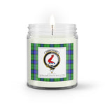 Soy Wax Candle - Buffalo Plaid Candle Clan Crest Badge Armstrong Hunting Tartan Plaid Soy Wax Candle, oil candle, candle handmade, wax candle, soy wax, nature wax, natural soy wax, natural soy candles, natural candle