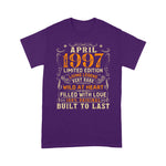 Vintage April 1997 Awesome 24 Yrs Old 24th Birthday Gift Birthday Shirt - Scotstee Shop