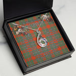To My Beautiful Soulmate Necklace In Your Eyes I Have Found My Home Clan MacGregor Ancient Tartan Rising Phoenix Necklace