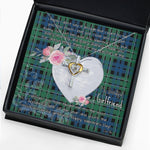 Gift For My Beautiful Girlfriend Necklace Valentine Necklace Clan MacCallum Ancient Tartan Cross Dancing Necklace Scottish Tartan Jewelry