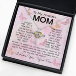 To My Mom Necklace From Son Gift Ideas For Mother's Day Necklace, Mother's Day Cross Necklace
