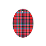 Udny Tartan Oval Ornaments, Christmas Tree Ornament, Plaid Christmas Ornaments, Ceramic Oval Christmas Tree Decoration, Tartan Oval Ornaments, Christmas Tree Ornament, Plaid Christmas Ornaments, Ceramic Oval Christmas Tree Decoration