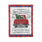 Tartan Blanket Vintage Red Truck with Christmas Tree Family Scottish Clan McKerrell Red plaid blanket, red plaid blanket, buffalo plaid blanket, green plaid blanket, plaid fleece blanket, blue plaid blanket, red tartan blanket, tartan plaid blanket, black and white plaid blanket, , christmas plaid blanket, orange plaid blanket, tartan plaid throw blanket, pink plaid blanket, brown plaid blanket, buffalo check blanket