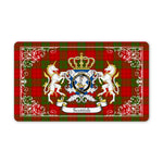 Doormat - Welcome Mat Scottish Dewar Tartan Door Mat, Plaid Doormat