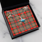 Sea Turtle Necklace To My Beautiful Soulmate Necklace In Your Eyes I Have Found My Home Clan MacGill Tartan Blue Turtle Necklace