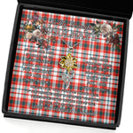 To My Beautiful Soulmate Sunflower Necklace In Your Eyes I Have Found My Home Clan Renton Tartan Jewelry For Girlfriend, Tartan Sunflower Pendant Necklace, Scottish Tartan Jewelry, valentine necklace, necklace girlfriend, necklace for wife, cute necklaces for girlfriend, jewelry for girlfriend, to my soulmate necklace, to my future wife necklace