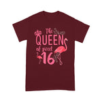 Sweet Sixteen Birthday Party Gift I Sweet 16 Flamingo Birthday Shirt - Scotstee Shop