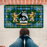 Doormat - Tartan Door Mat The Family Fletcher Ancient Welcome Mat, Plaid Doormat Scottish
