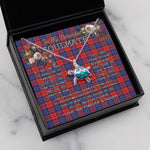 Sea Turtle Necklace To My Beautiful Soulmate Necklace In Your Eyes I Have Found My Home Clan Graham of Menteith Red Tartan Blue Turtle Necklace