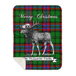Scotstee Shop Plaid Tartan Blanket With Moose Clan McGeachie Plaid Blanket, plaid blanket australia,plaid blanket canada,plaid christmas blanket,plaid fleece sherpa blanket,plaid sherpa blanket canada,plaid sherpa blanket lipstick,plaid sherpa blanket pink,plaid sherpa blanket queen